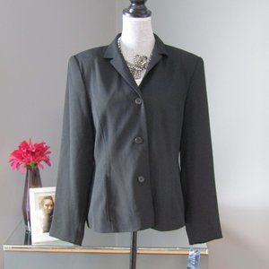 NWT Karen Scott Petites Black Blazer 16P